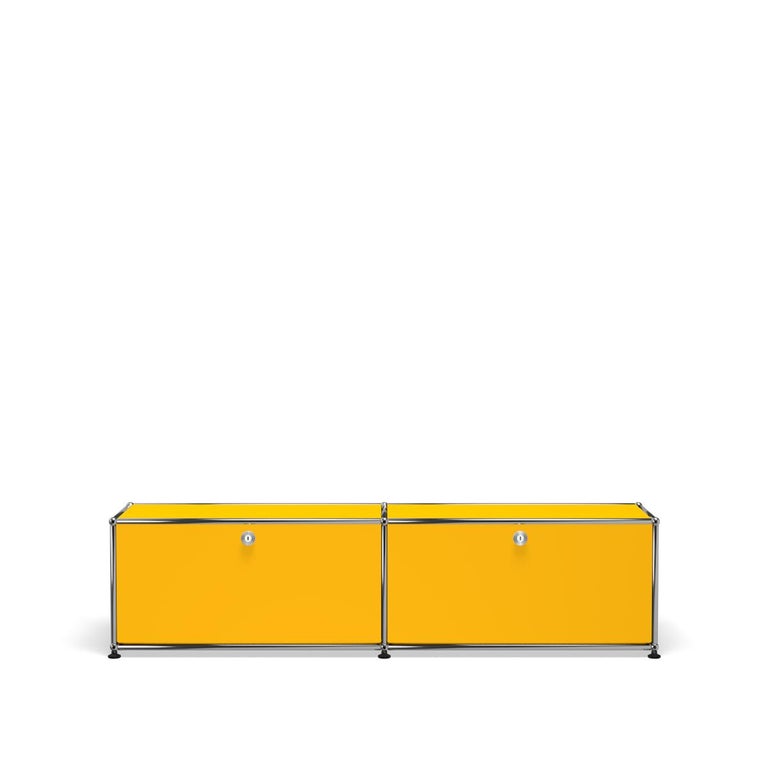 For Sale: Yellow (Golden Yellow) USM Haller Media B218 Storage System