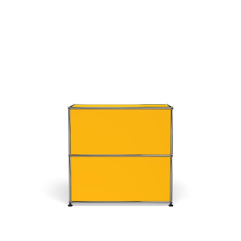 For Sale: Yellow (Golden Yellow) Usm Haller Storage C1A18 Storage System 4
