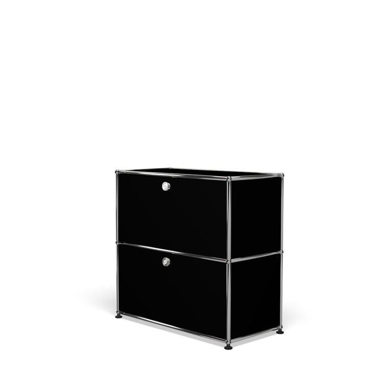 For Sale: Black (Graphite Black) Usm Haller Storage C1A18 Storage System 2