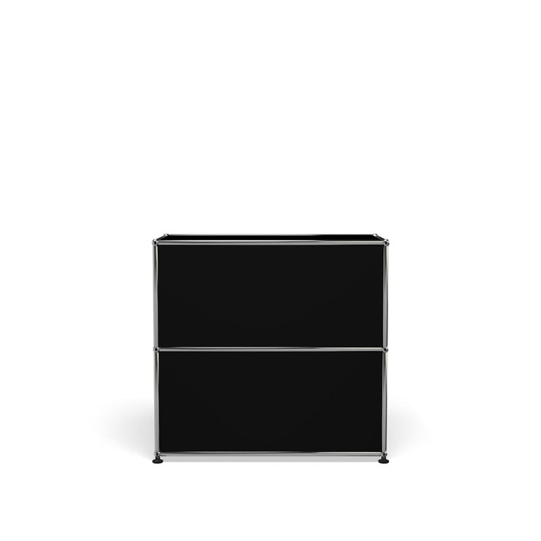 For Sale: Black (Graphite Black) Usm Haller Storage C1A18 Storage System 4