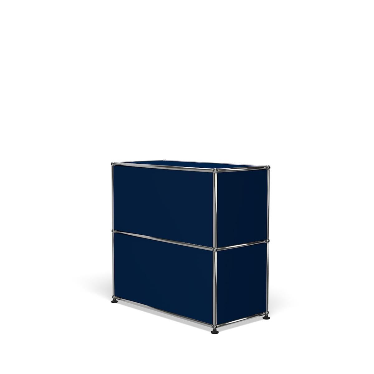 Im Angebot: Usm Haller Storage C1A18 Lagersystem, Blue (Steel Blue) 5