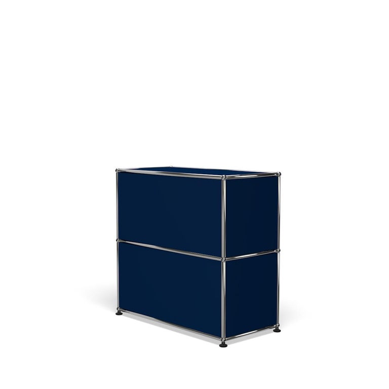 For Sale: Blue (Steel Blue) Usm Haller Storage C1A18 Storage System 5
