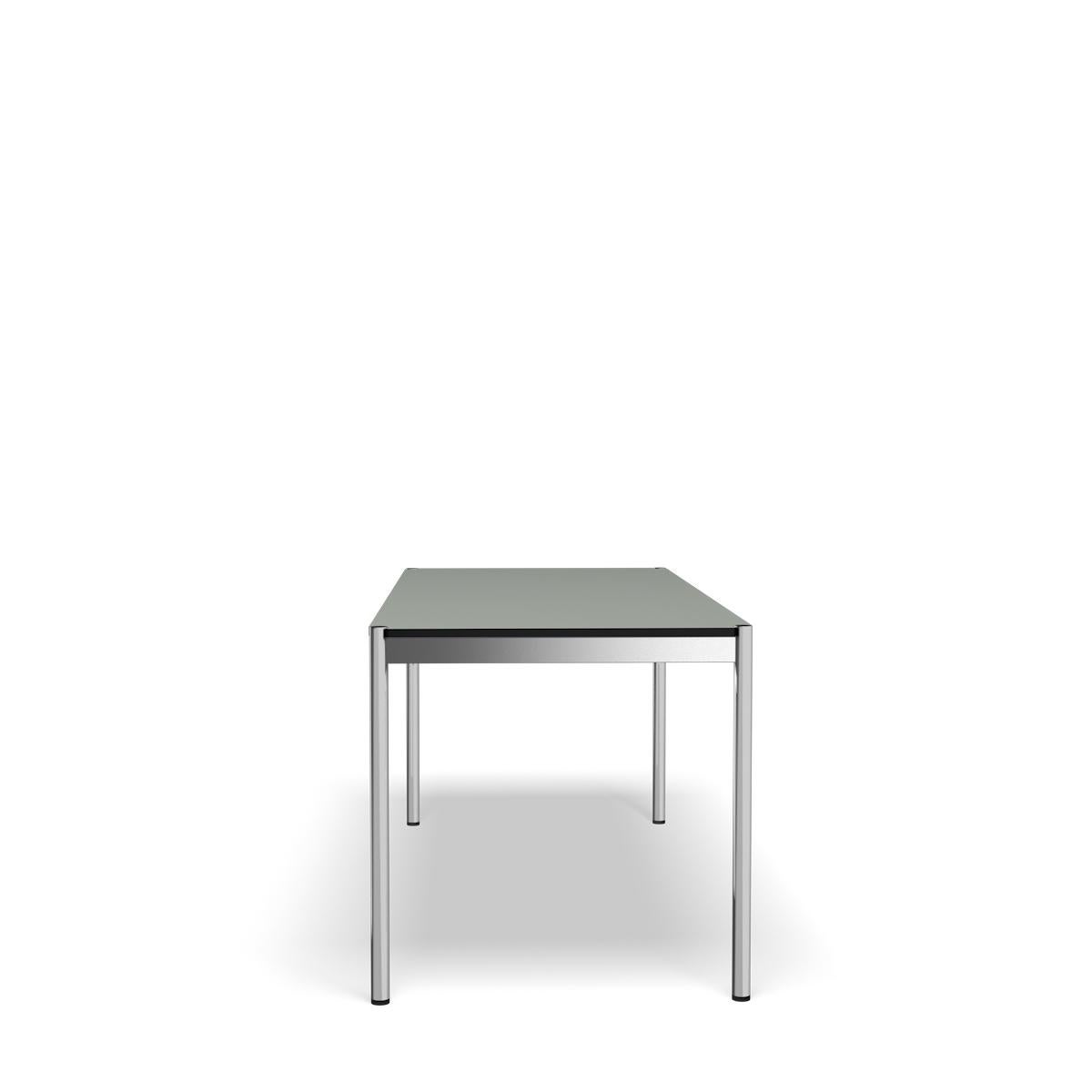For Sale: Gray (Pearl Grey) USM Haller Table T69 3