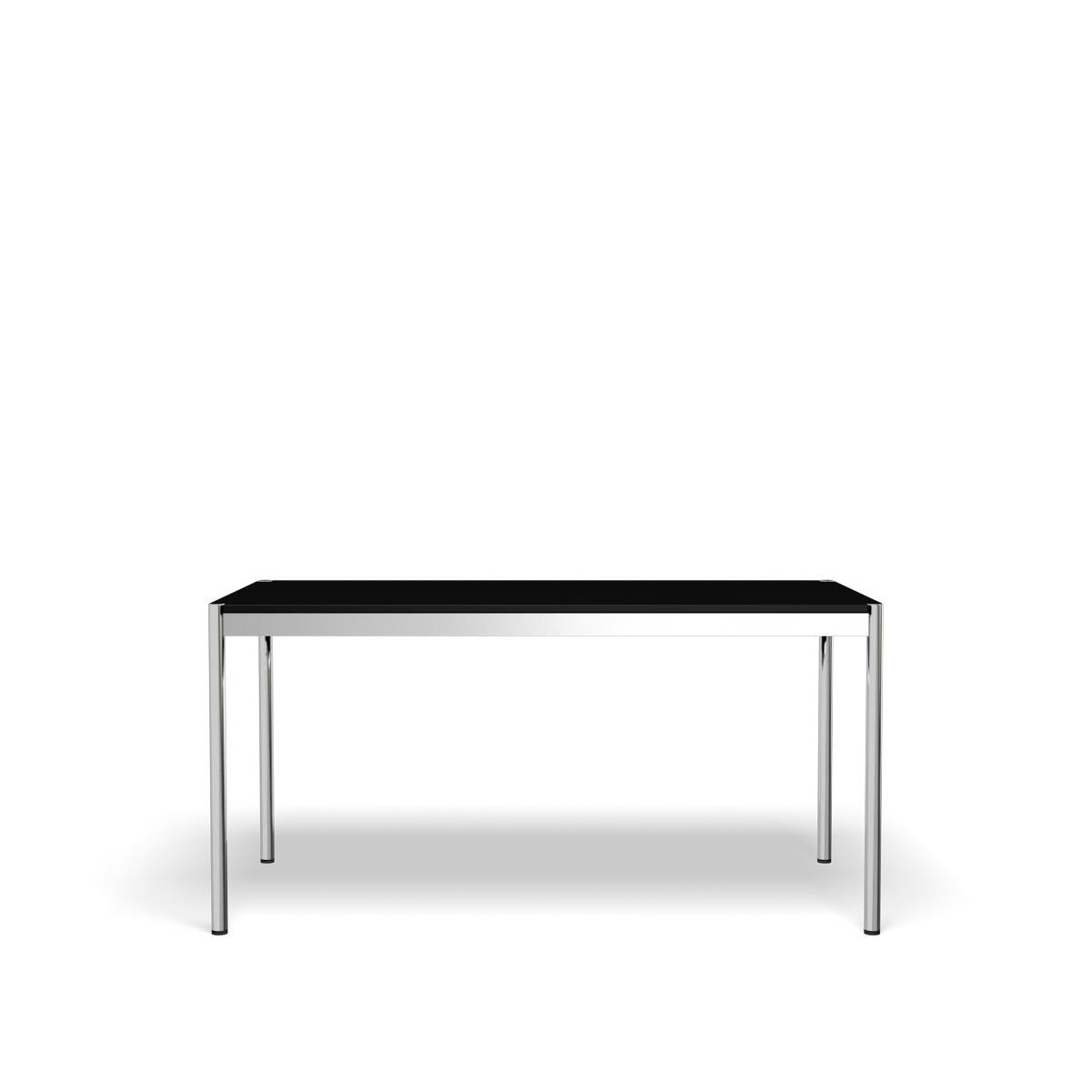 For Sale: Black (Black Linoleum) USM Haller Table T59 4