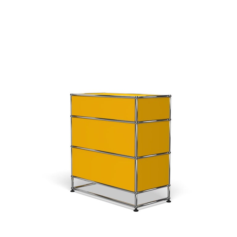For Sale: Yellow (Golden Yellow) USM Haller Dresser Y 5