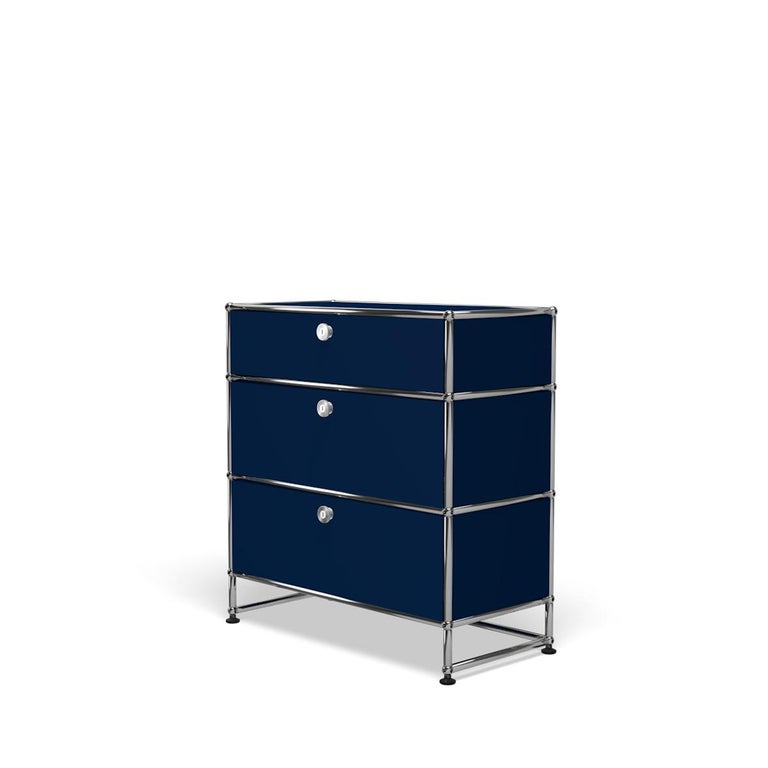 For Sale: Blue (Steel Blue) USM Haller Dresser Y 2