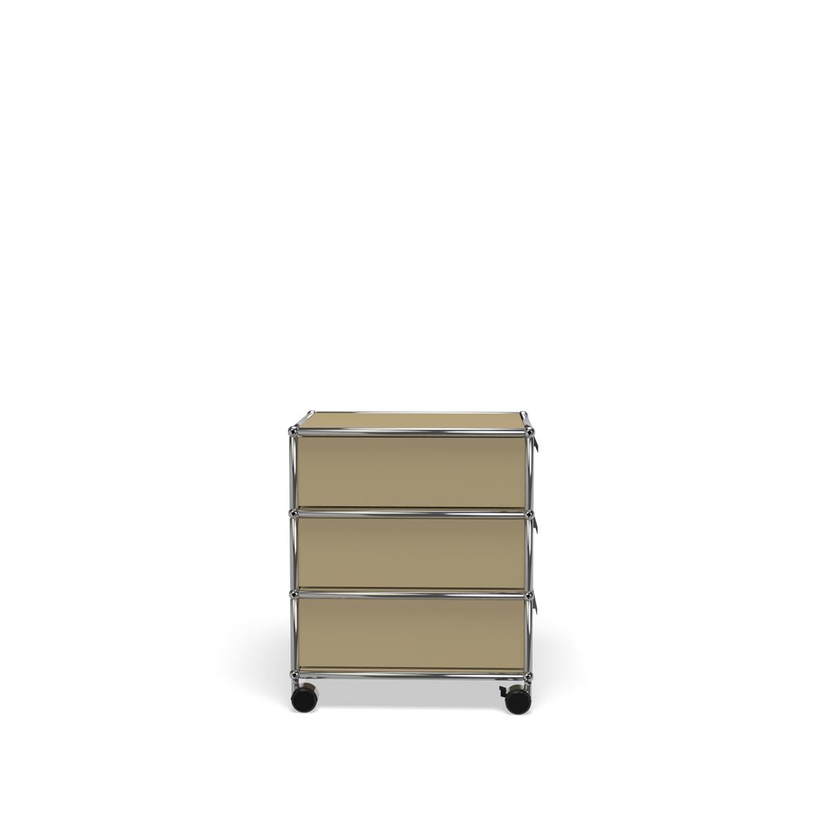 in vendita: Beige Sistema di archiviazione a V con piedistallo Usm Haller 3
