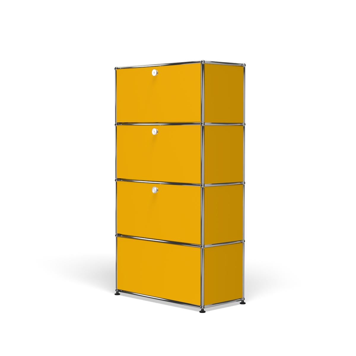 Yellow (Golden Yellow) USM Haller Storage S118A Storage System 2