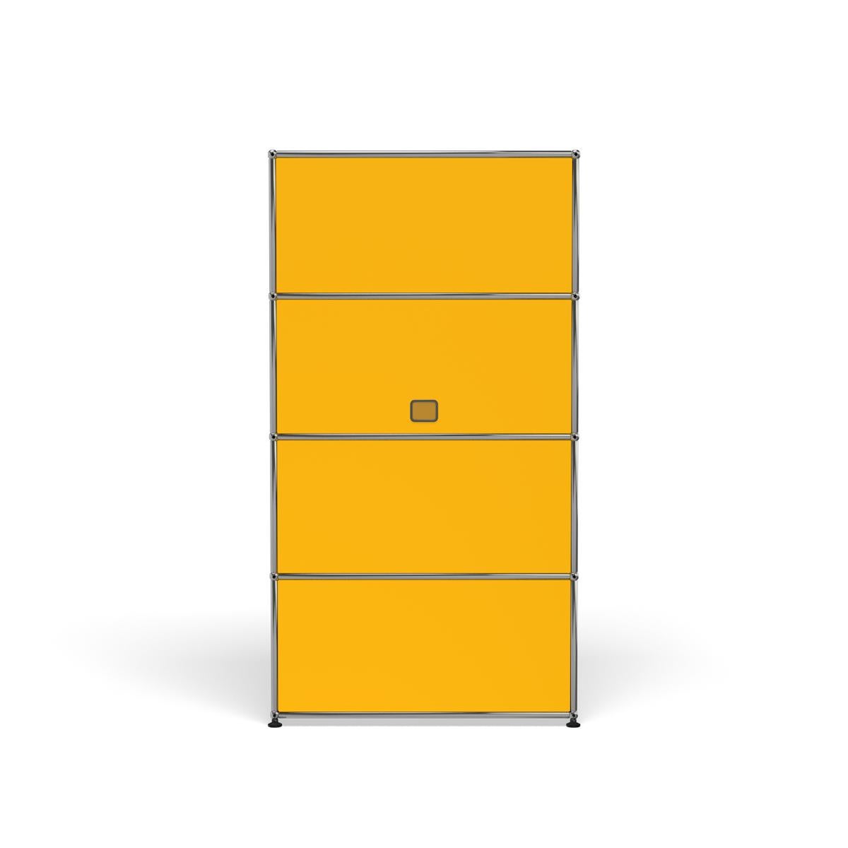 Yellow (Golden Yellow) USM Haller Storage S118A Storage System 4