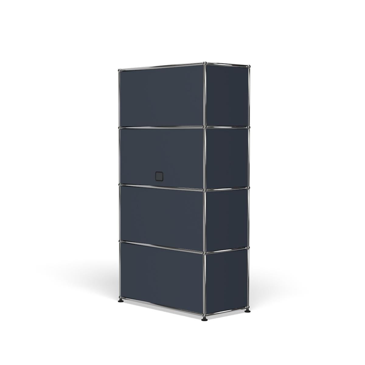 Gray (Anthracite) USM Haller Storage S118A Storage System 5