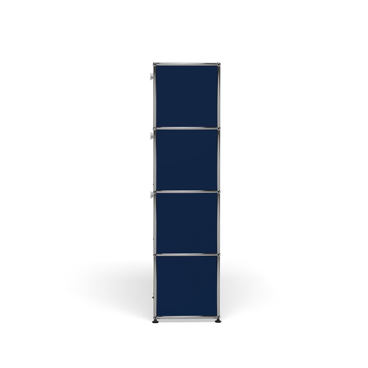 Blue (Steel Blue) USM Haller Storage S118A Storage System 3