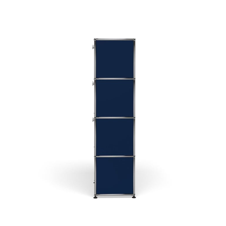 For Sale: Blue (Steel Blue) USM Haller Storage S118A Storage System 3