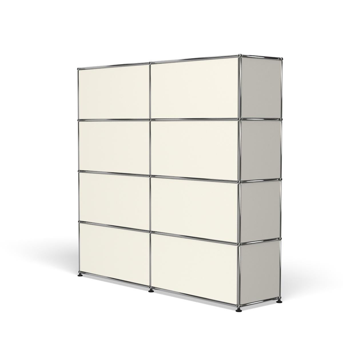 Im Angebot: USM Haller Storage S2 Aufbewahrungssystem, White (Pure White) 5