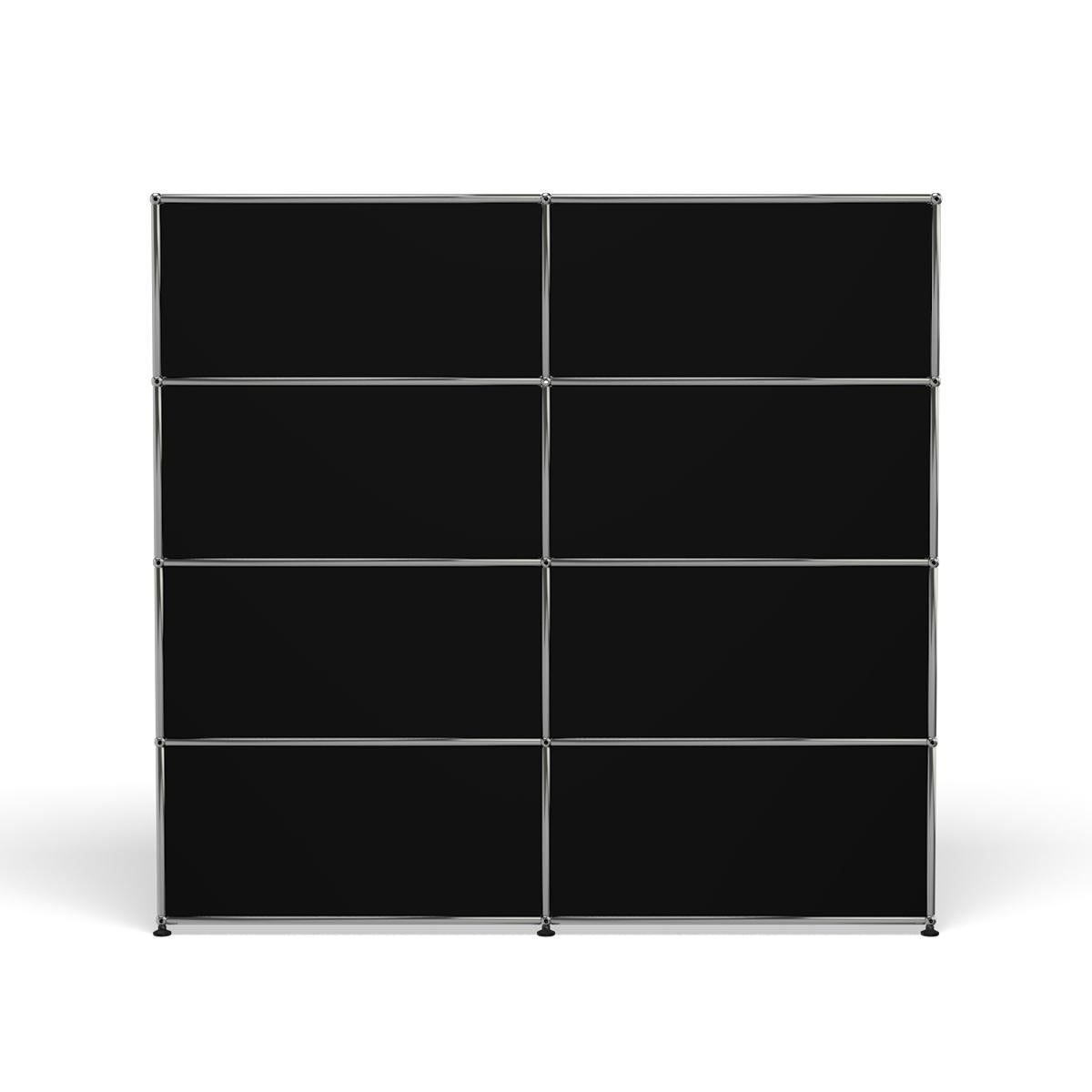 Im Angebot: USM Haller Storage S2 Aufbewahrungssystem, Black (Graphite Black) 4