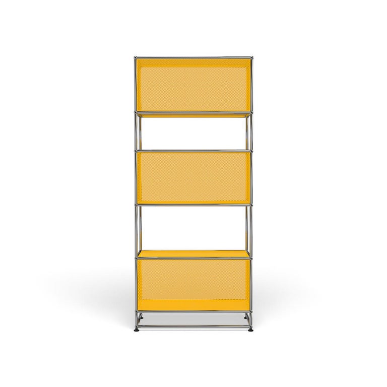 For Sale: Yellow (Golden Yellow) USM Haller Shelving RE119 4