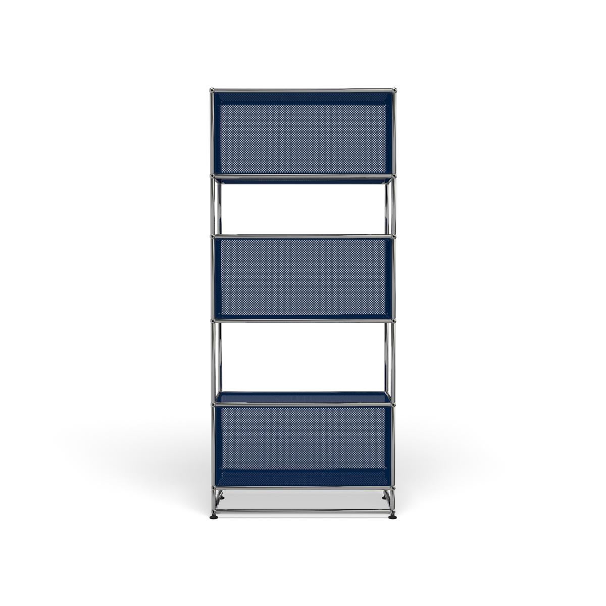 For Sale: Blue (Steel Blue) USM Haller Shelving RE119 4