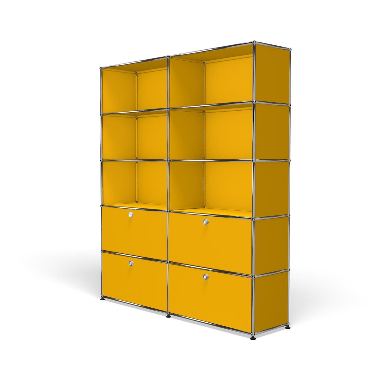For Sale: Yellow (Golden Yellow) USM  Shelving R2 Storage System 2
