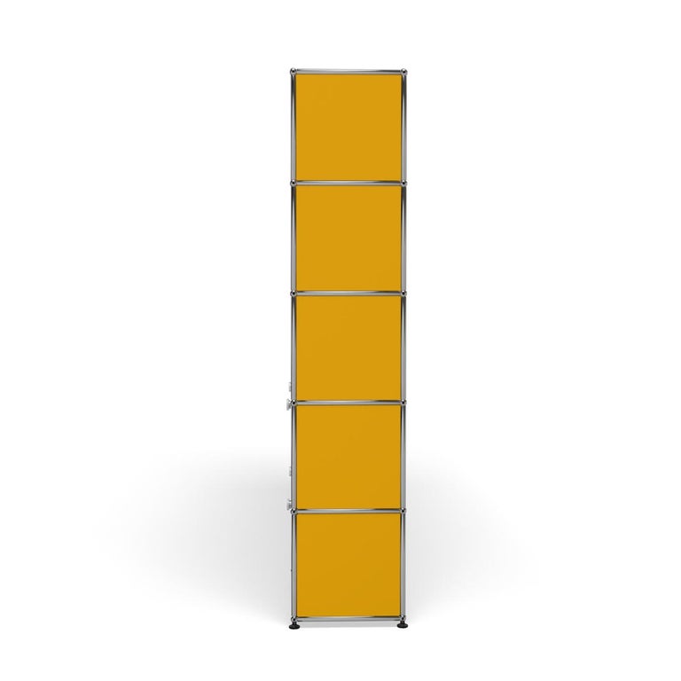 For Sale: Yellow (Golden Yellow) USM  Shelving R2 Storage System 3
