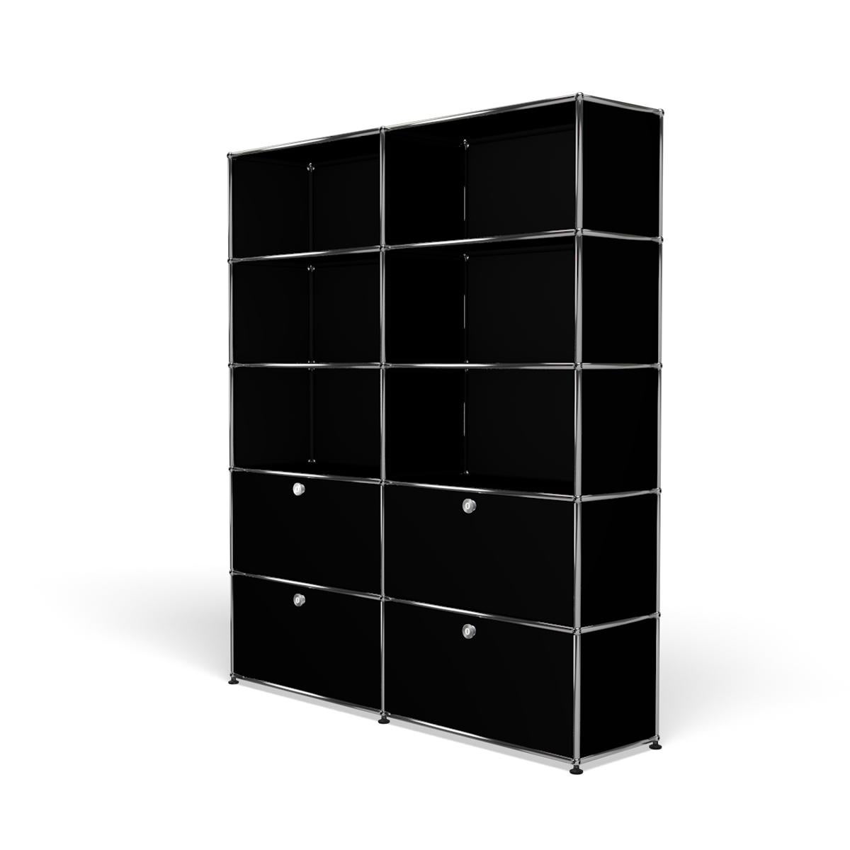For Sale: Black (Graphite Black) USM  Shelving R2 Storage System 2