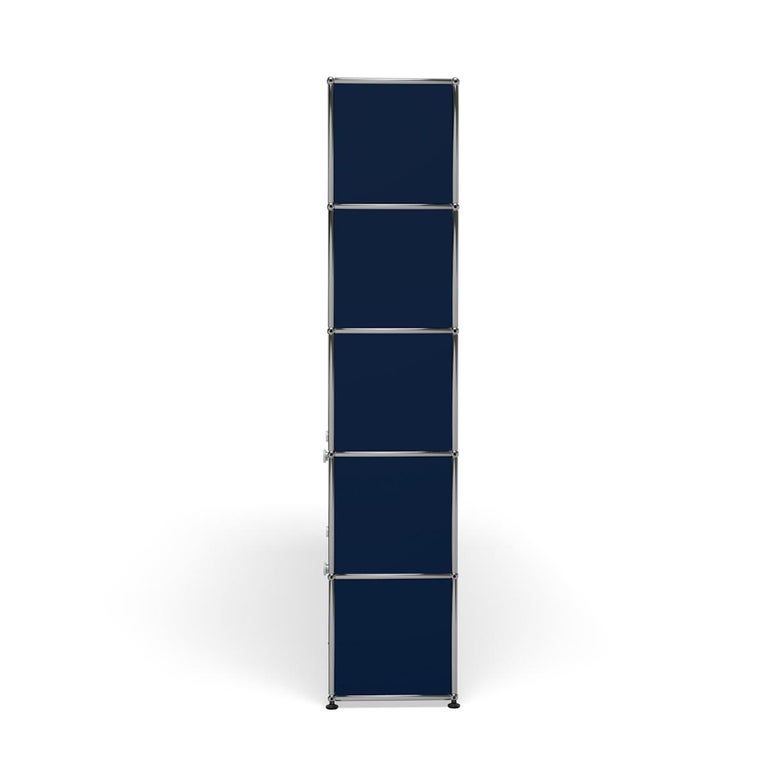 For Sale: Blue (Steel Blue) USM  Shelving R2 Storage System 3