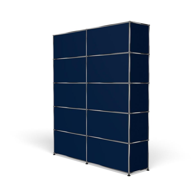 For Sale: Blue (Steel Blue) USM  Shelving R2 Storage System 5