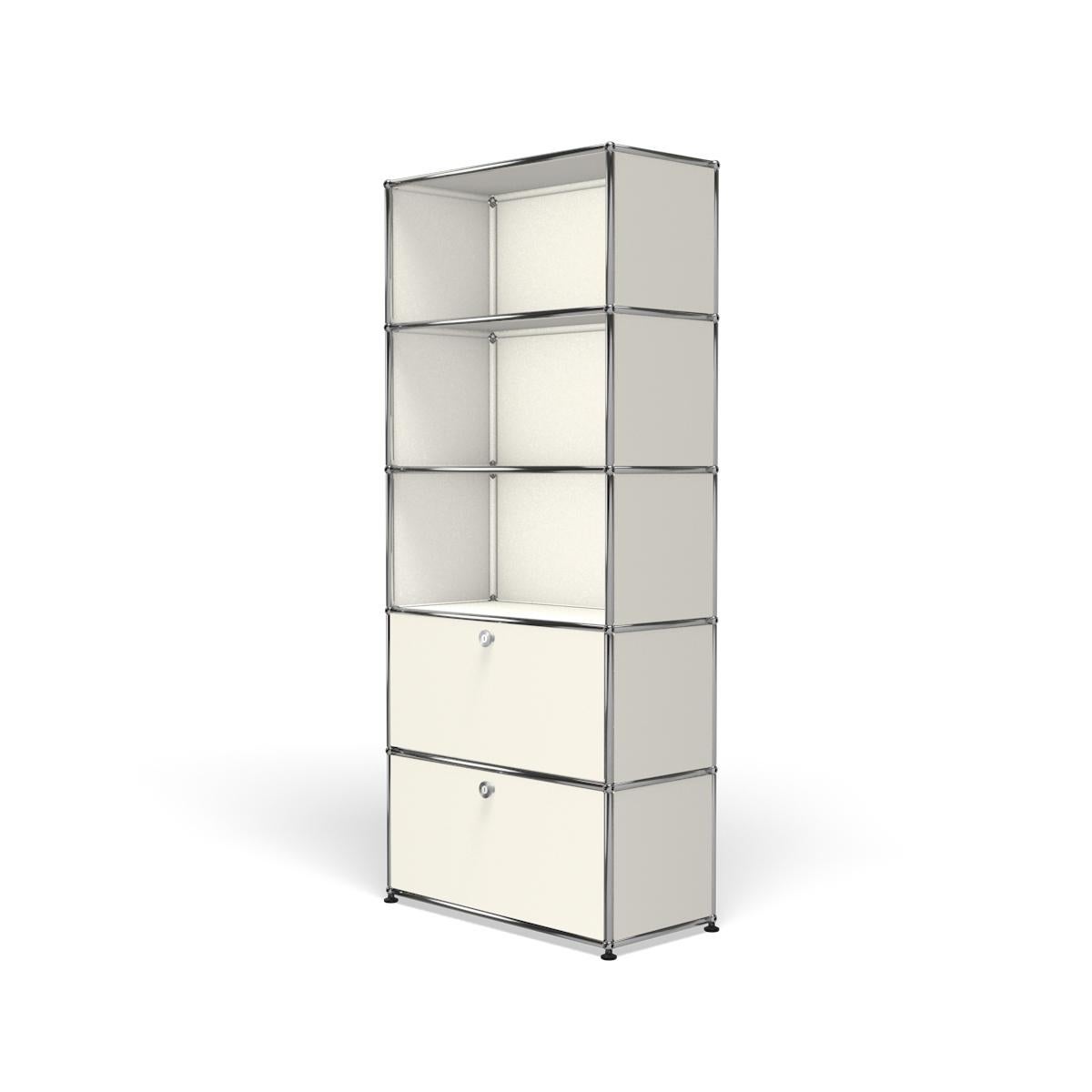 For Sale: White (Pure White) USM Haller Shelving R1 Storage System 2