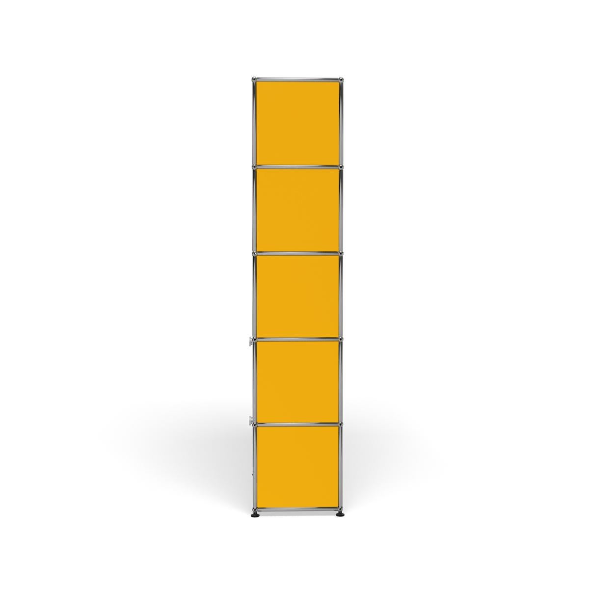 For Sale: Yellow (Golden Yellow) USM Haller Shelving R1 Storage System 3