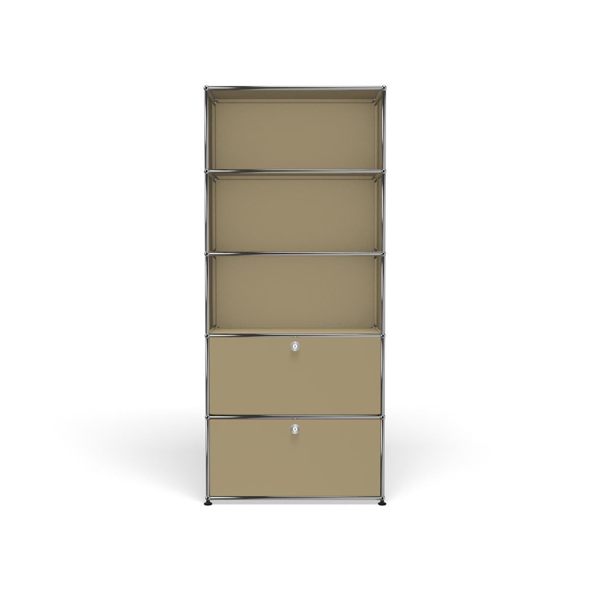 For Sale: Beige USM Haller Shelving R1 Storage System