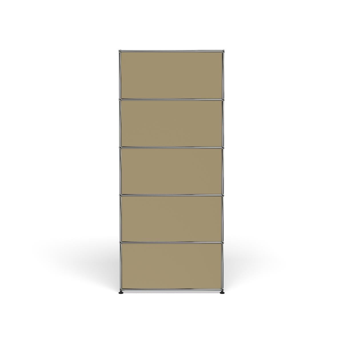 For Sale: Beige USM Haller Shelving R1 Storage System 4