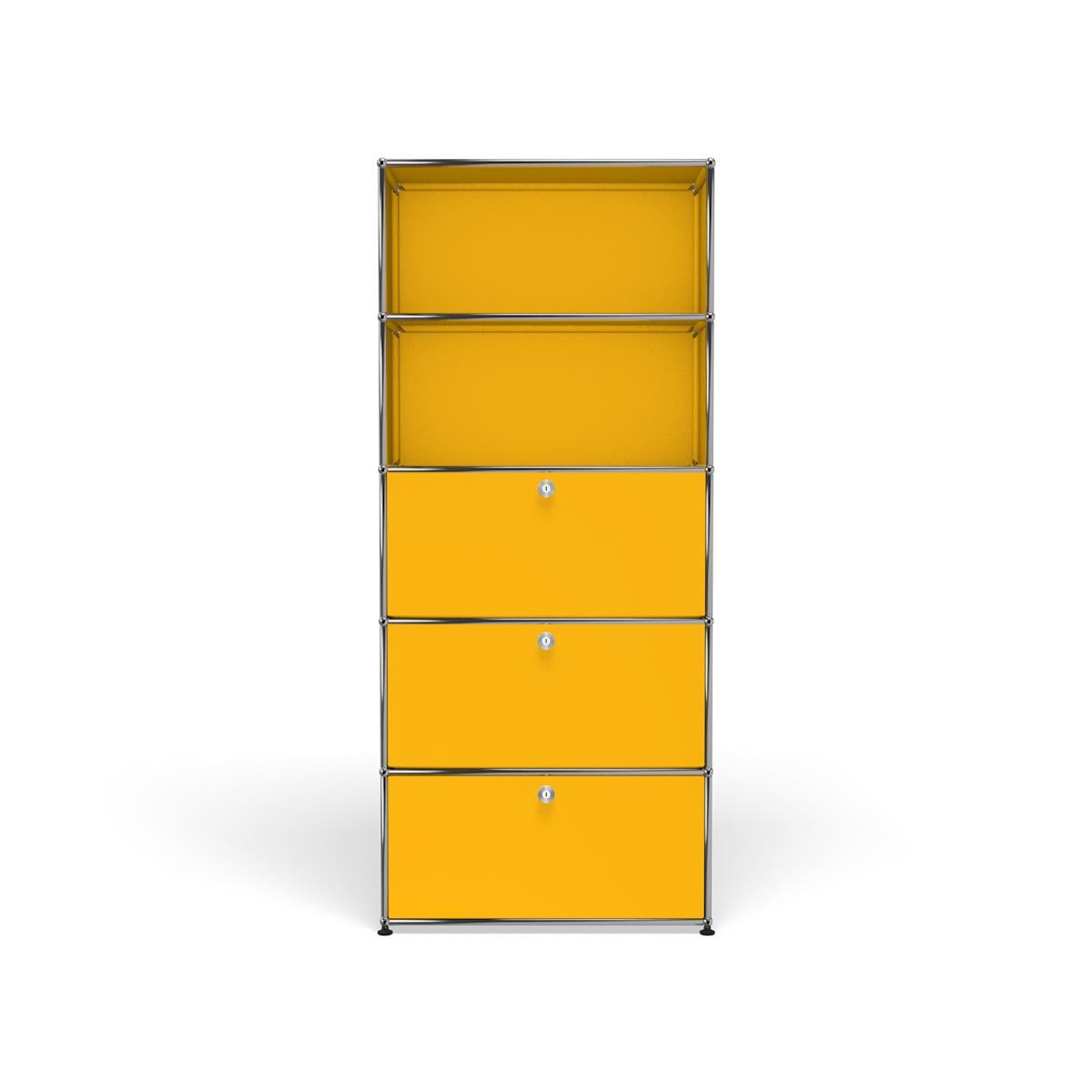 For Sale: Yellow (Golden Yellow) USM Shelving Q118 Storage System