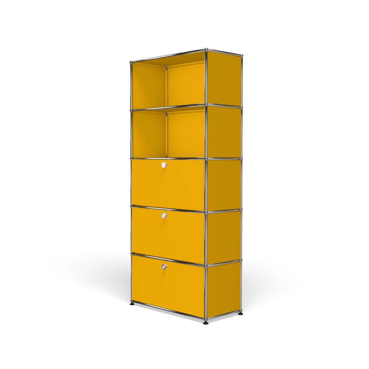 For Sale: Yellow (Golden Yellow) USM Shelving Q118 Storage System 2