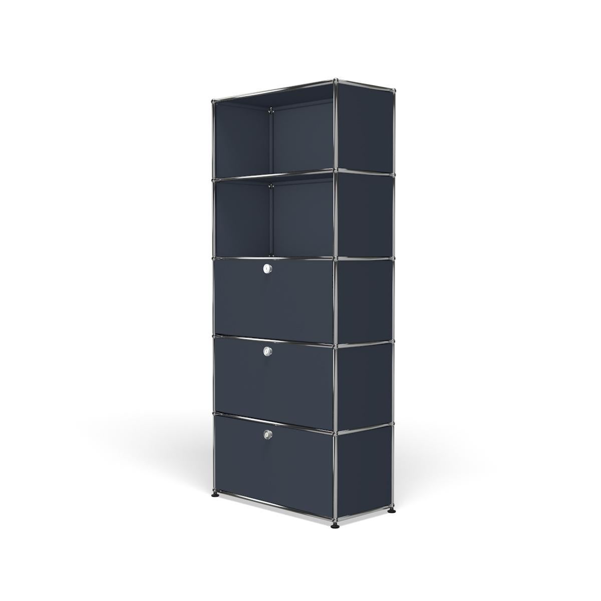 For Sale: Gray (Anthracite) USM Shelving Q118 Storage System 2