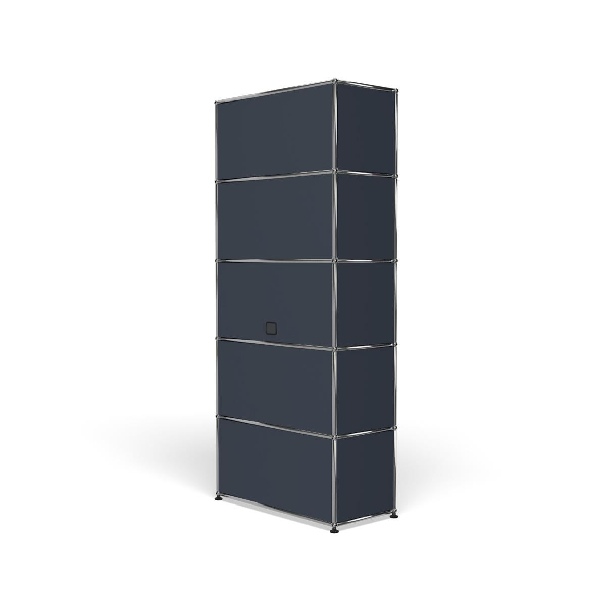 For Sale: Gray (Anthracite) USM Shelving Q118 Storage System 5