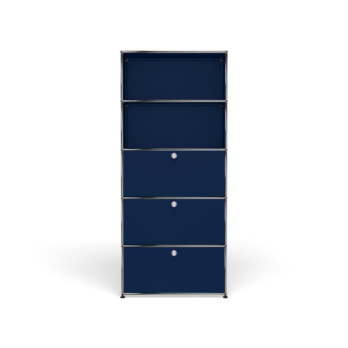 For Sale: Blue (Steel Blue) USM Shelving Q118 Storage System