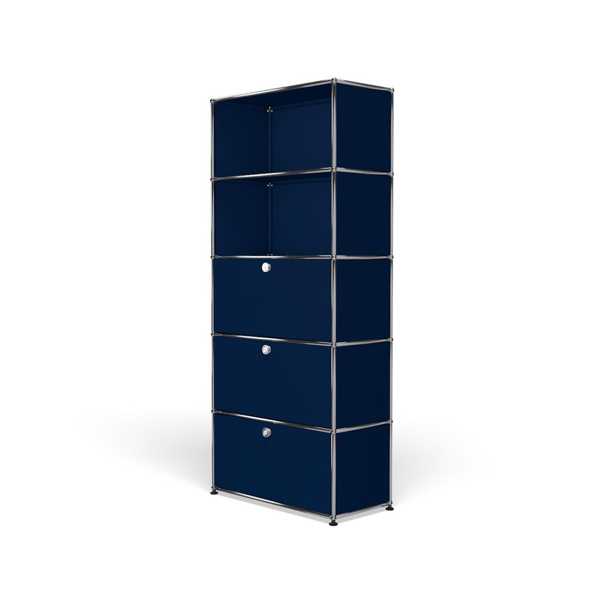 For Sale: Blue (Steel Blue) USM Shelving Q118 Storage System 2