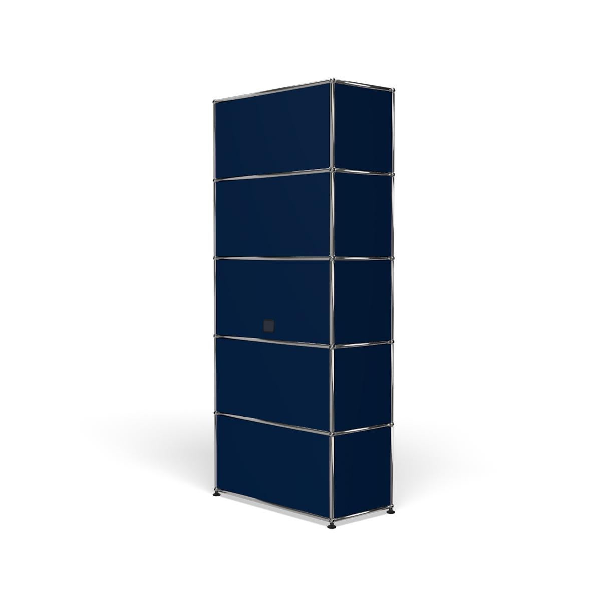 For Sale: Blue (Steel Blue) USM Shelving Q118 Storage System 5