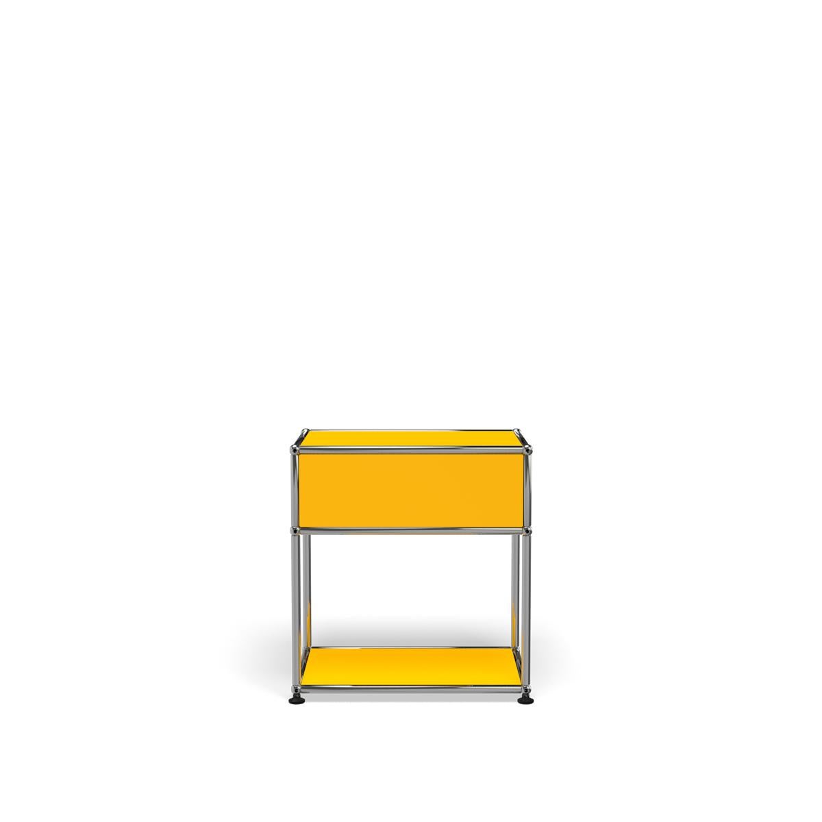 For Sale: Yellow (Golden Yellow) USM Nightstand P2 Storage System 4