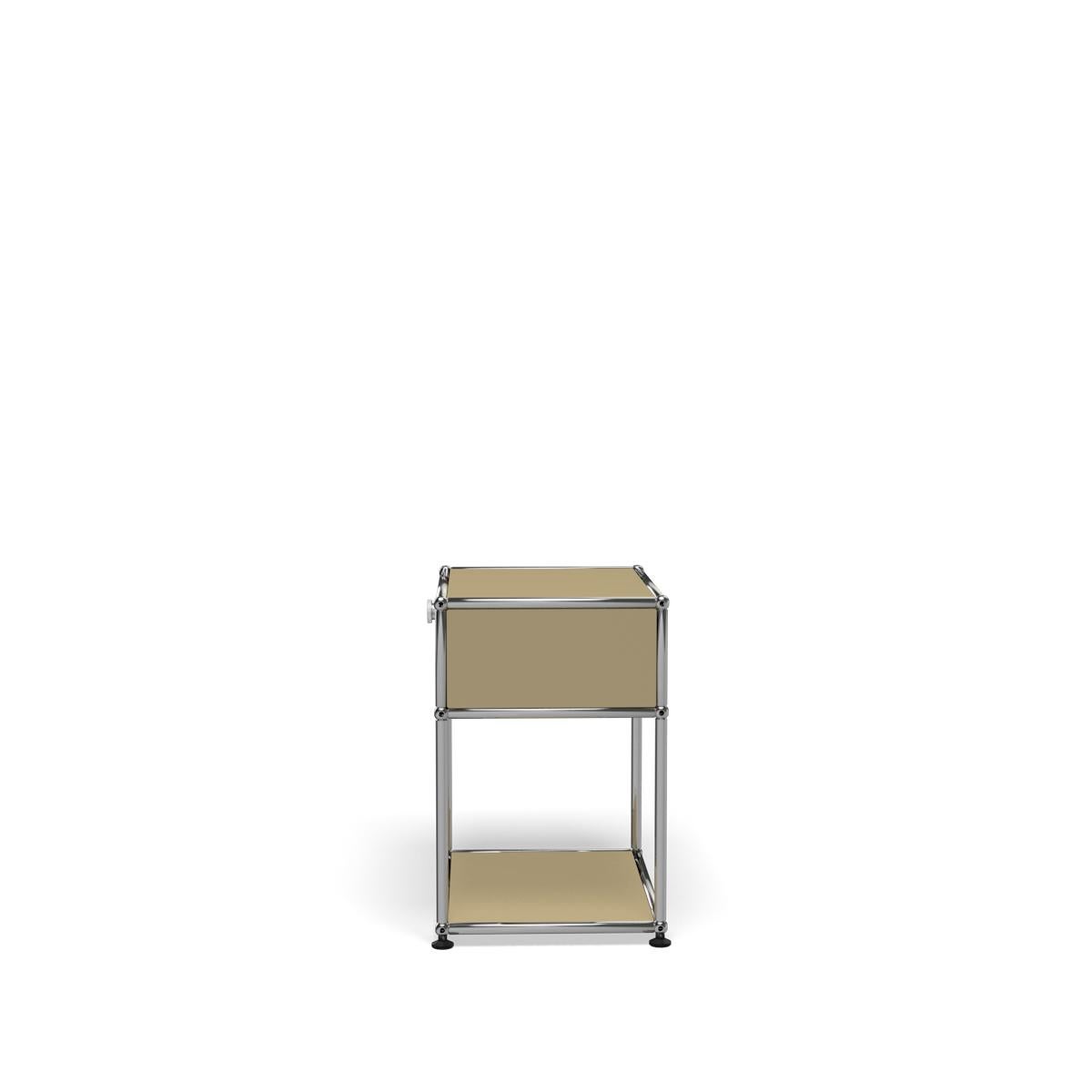 Im Angebot: USM Nachttisch P2 Aufbewahrungssystem (Beige) 3