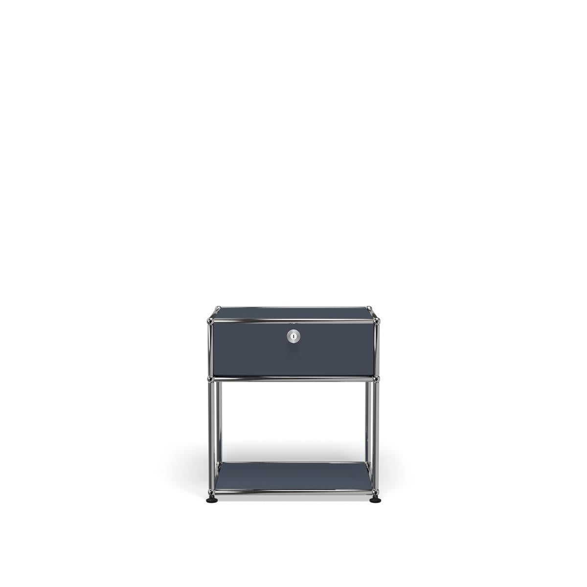 For Sale: Gray (Anthracite) USM Nightstand P2 Storage System