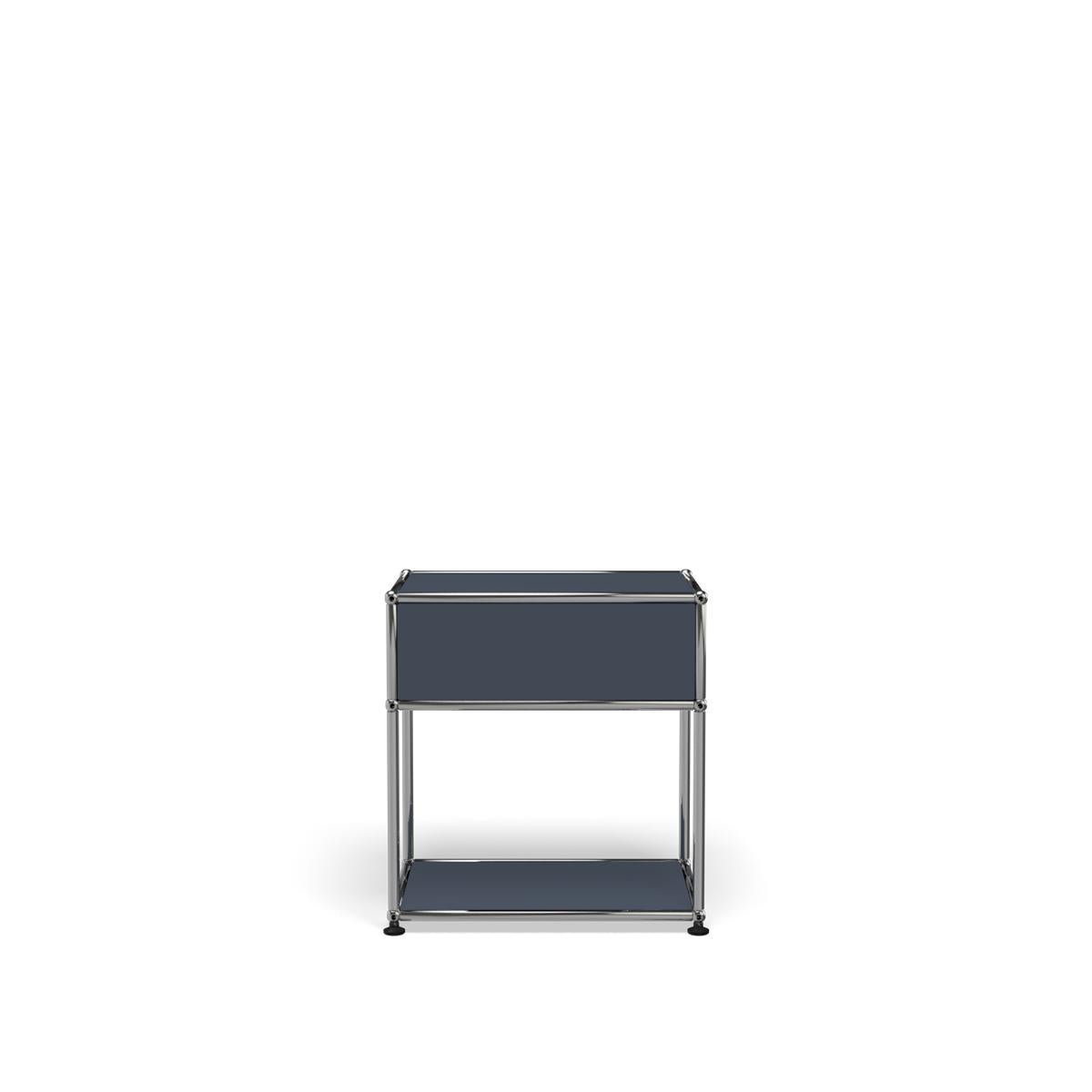 For Sale: Gray (Anthracite) USM Nightstand P2 Storage System 4