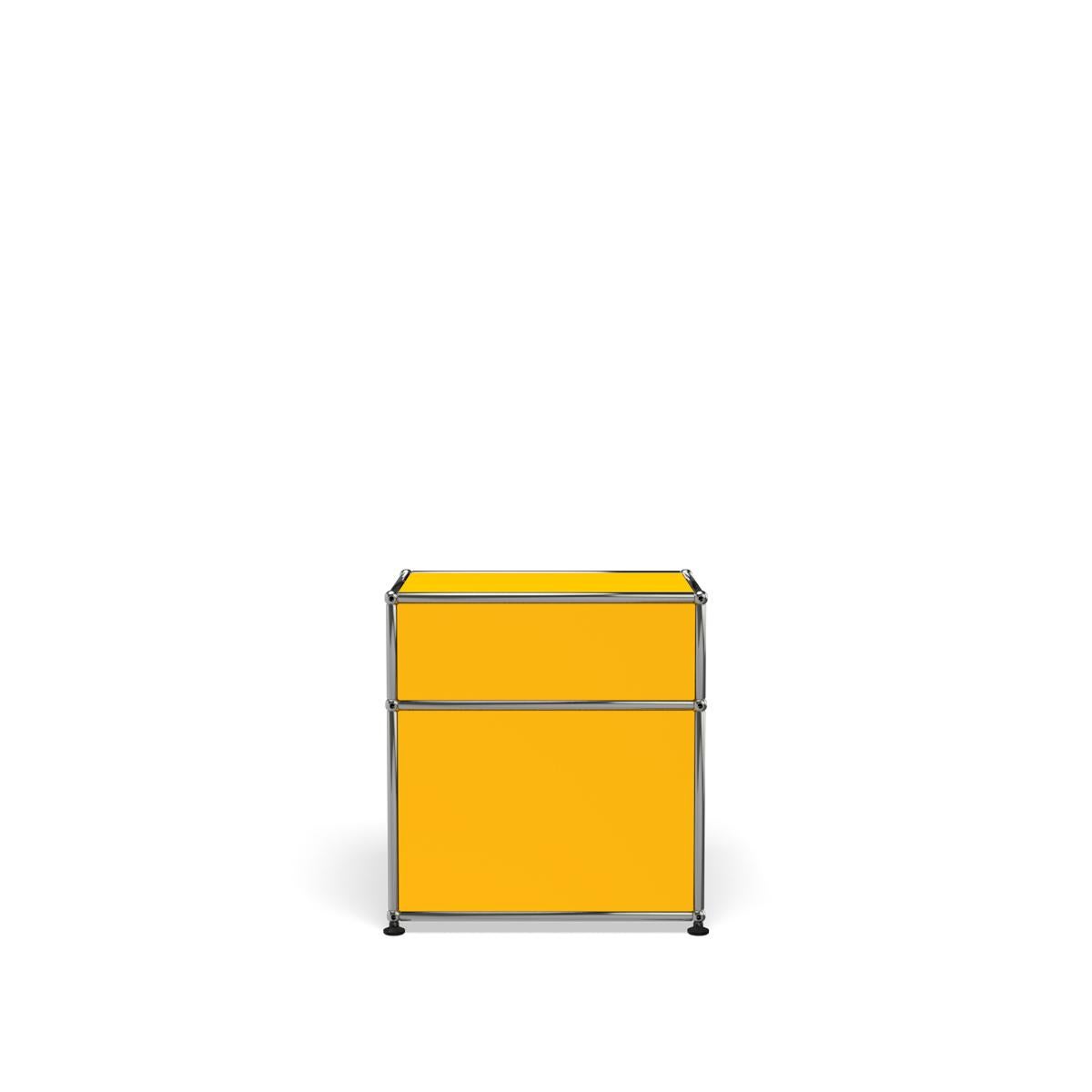 For Sale: Yellow (Golden Yellow) USM Haller Nightstand P1 Storage System 4