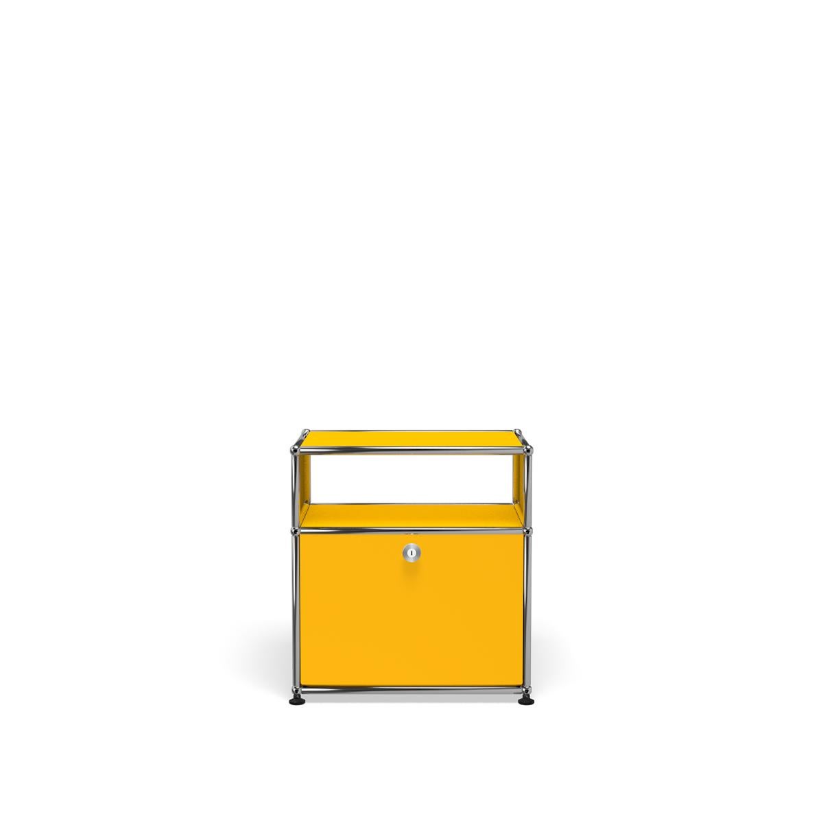 For Sale: Yellow (Golden Yellow) USM Haller Nightstand P Storage System
