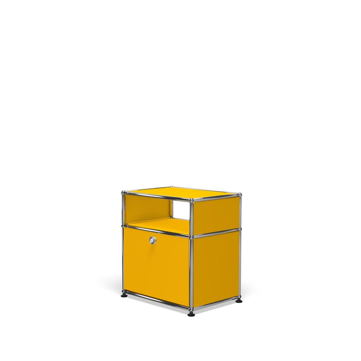 For Sale: Yellow (Golden Yellow) USM Haller Nightstand P Storage System 2
