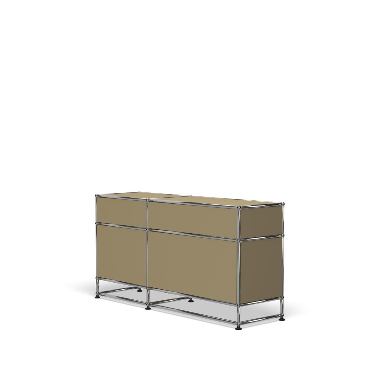 En vente : Beige Système de stockage USM Haller Media O3 5