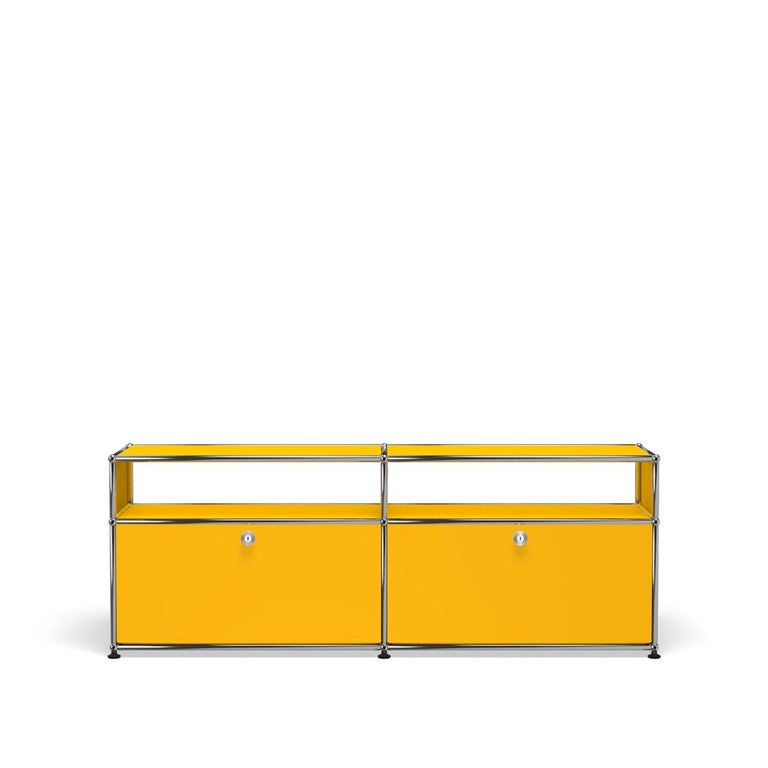 For Sale: Yellow (Golden Yellow) USM Haller Media O2 Storage System