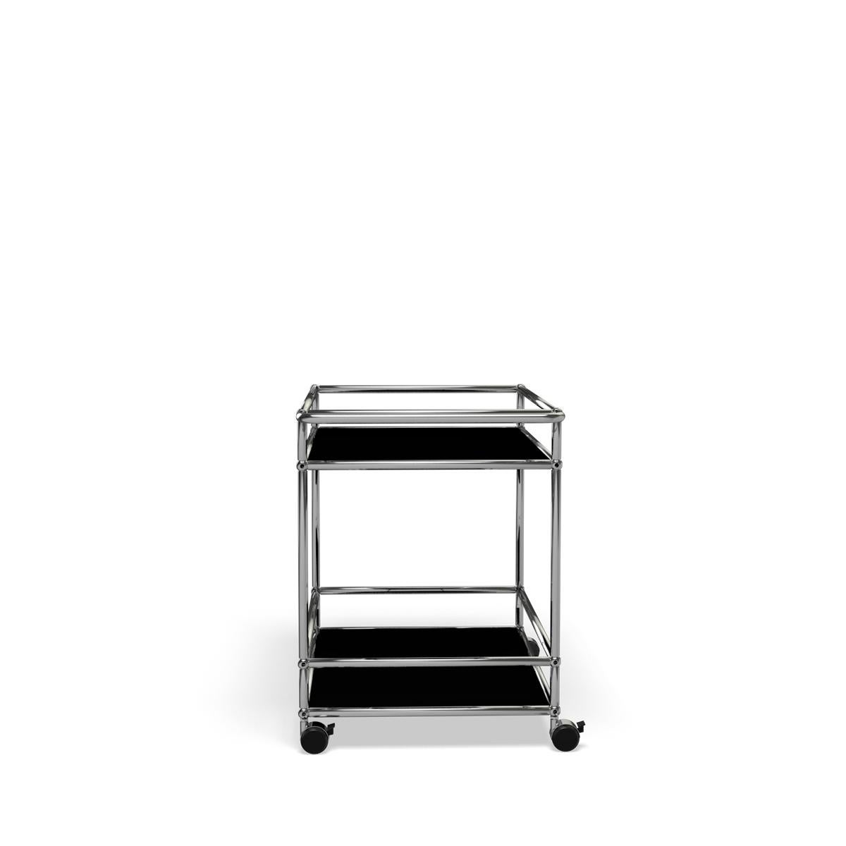 For Sale: Black (Graphite Black) USM Haller Serving Cart L 18 3