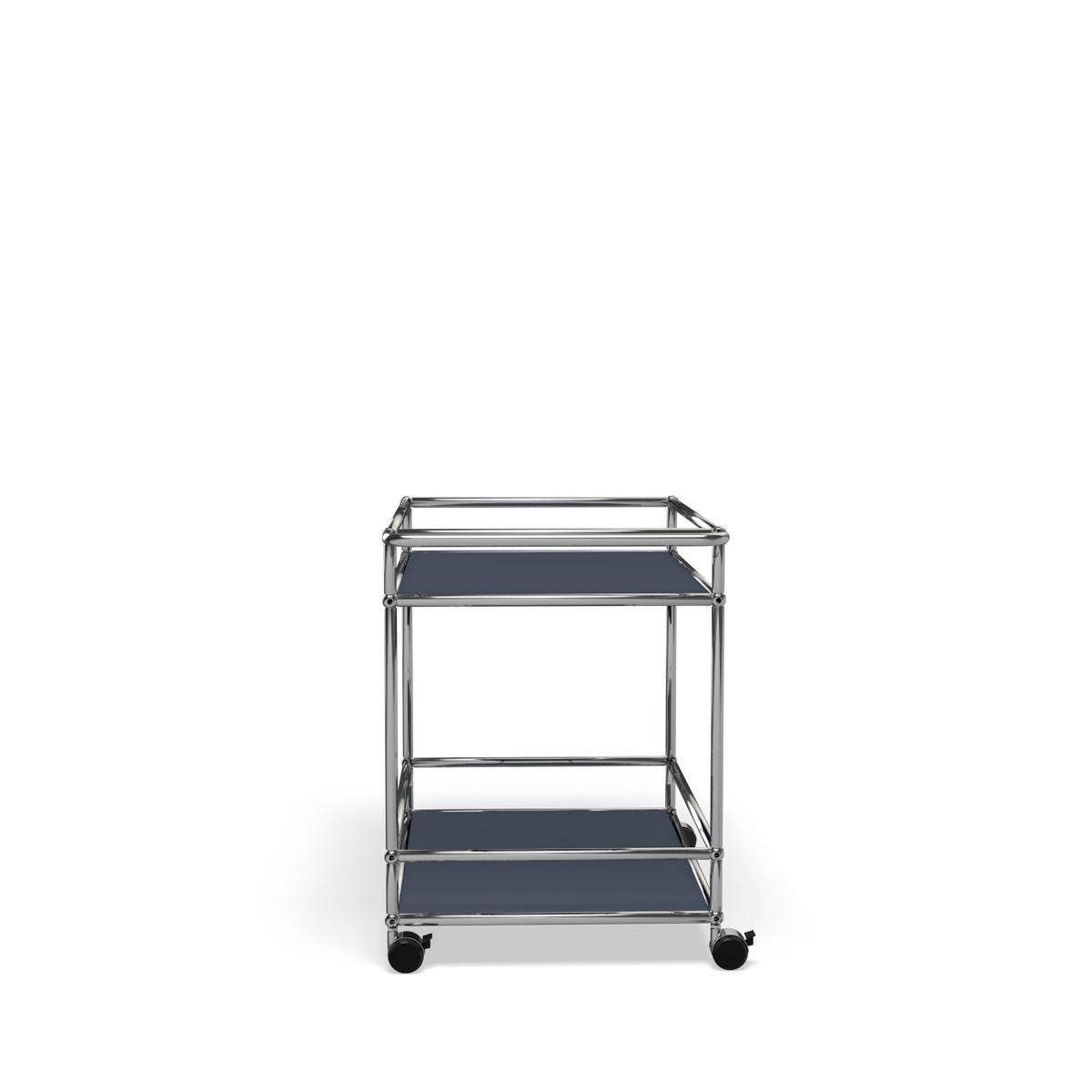 For Sale: Gray (Anthracite) USM Haller Serving Cart L 18 3