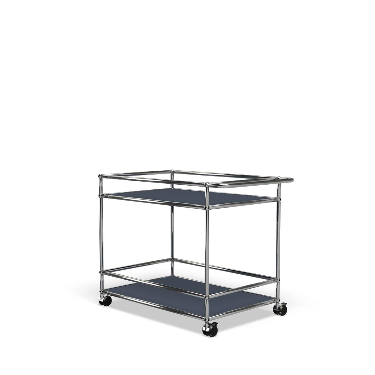 For Sale: Gray (Anthracite) USM Haller Serving Cart L 18 2