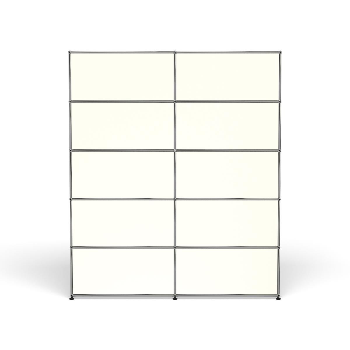 For Sale: White (Pure White) USM Haller Shelving H2 Storage System 4