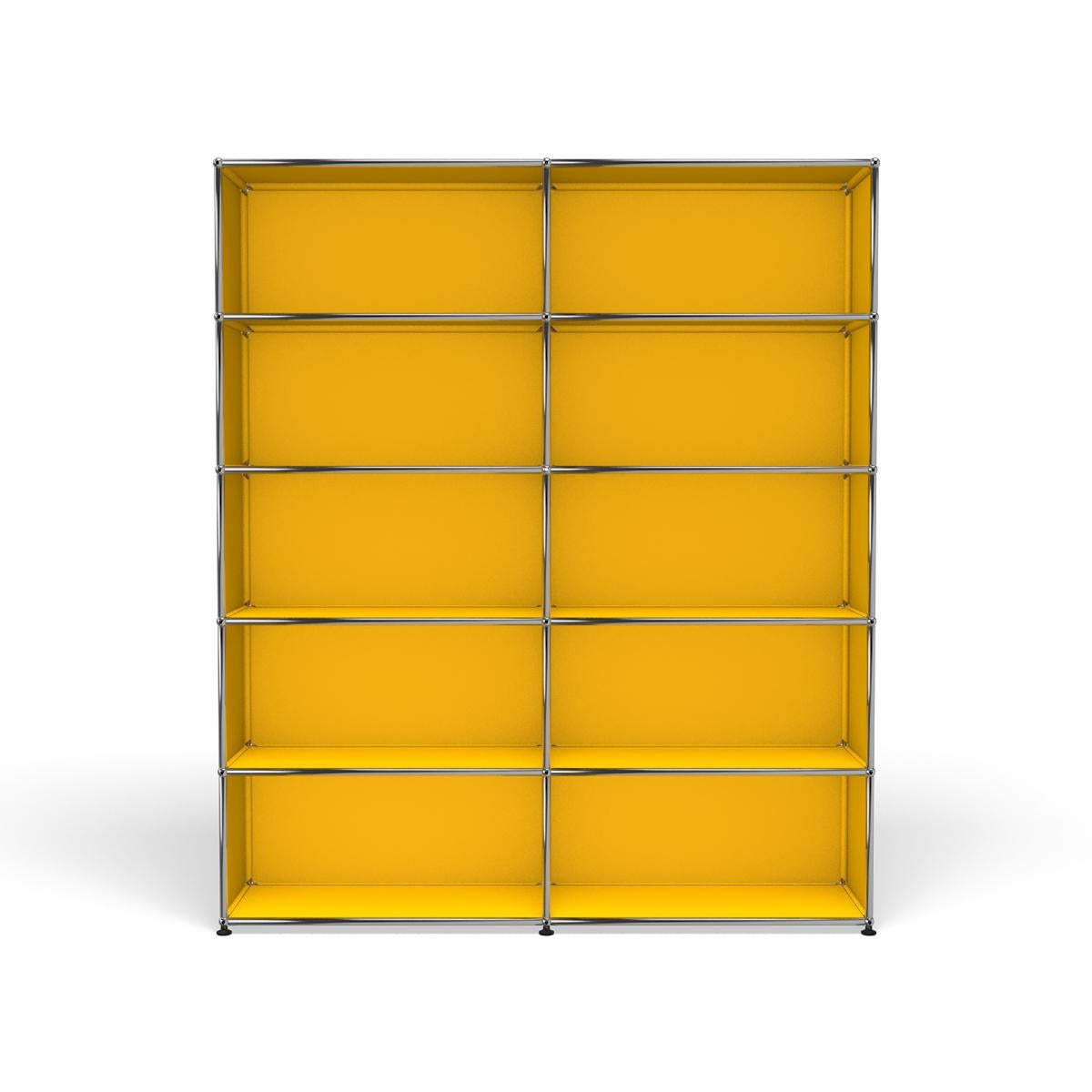 For Sale: Yellow (Golden Yellow) USM Haller Shelving H2 Storage System